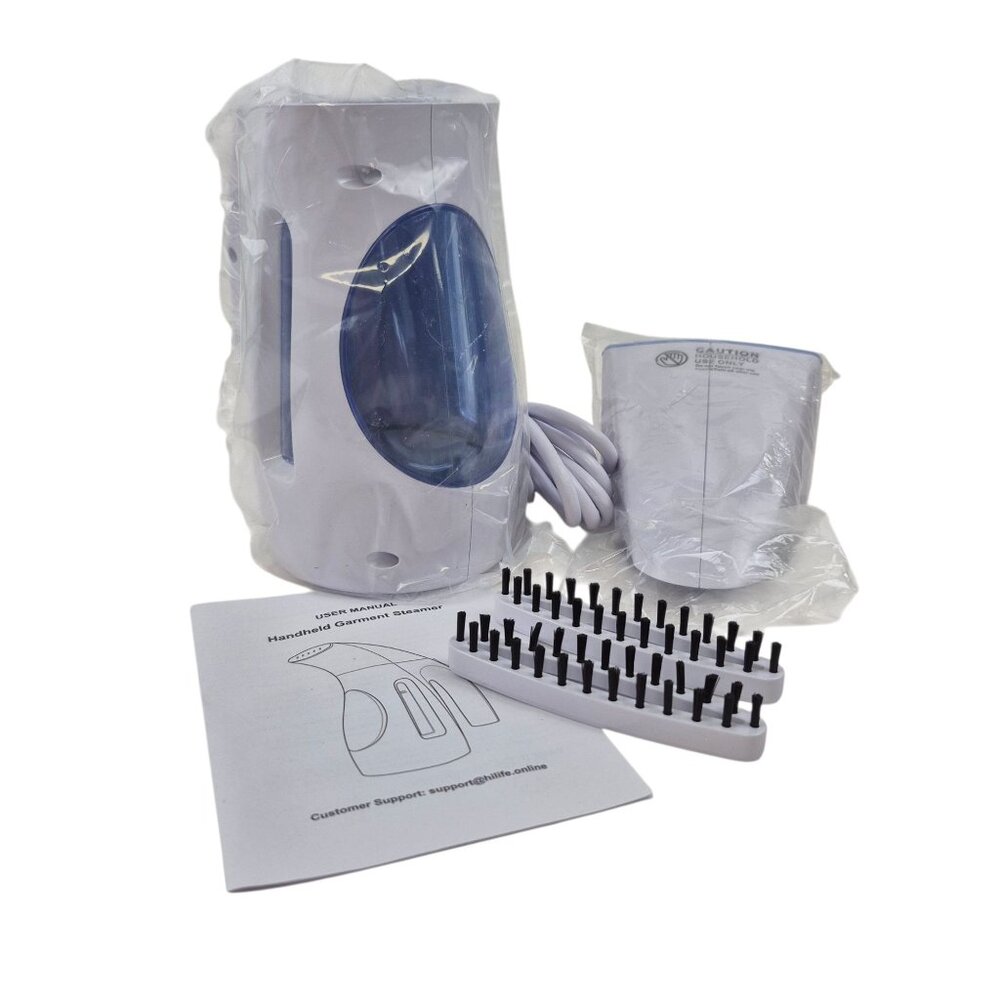 Hilife Portable Garment Steamer HL7 Travel 700W 240ML Capacity Sterilizes NIB